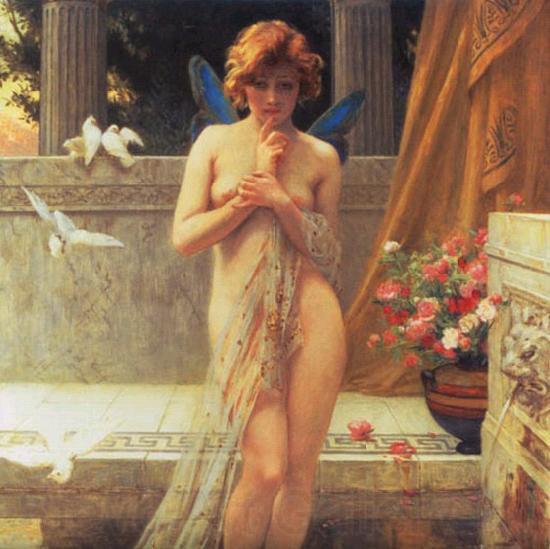 Guillaume Seignac Psyche Norge oil painting art